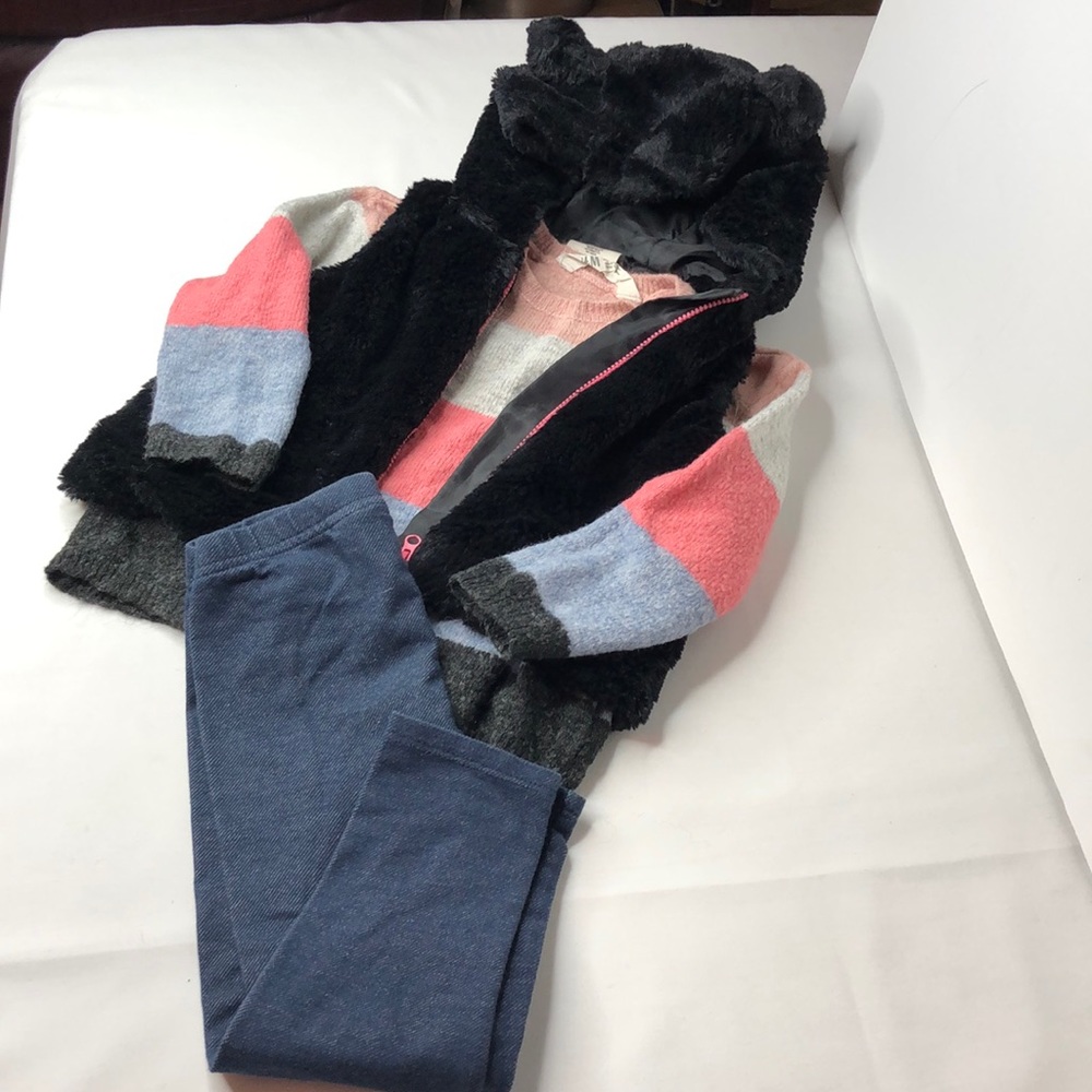 Bundle 3 piece Vest, Sweater and Pants 3 Toddler